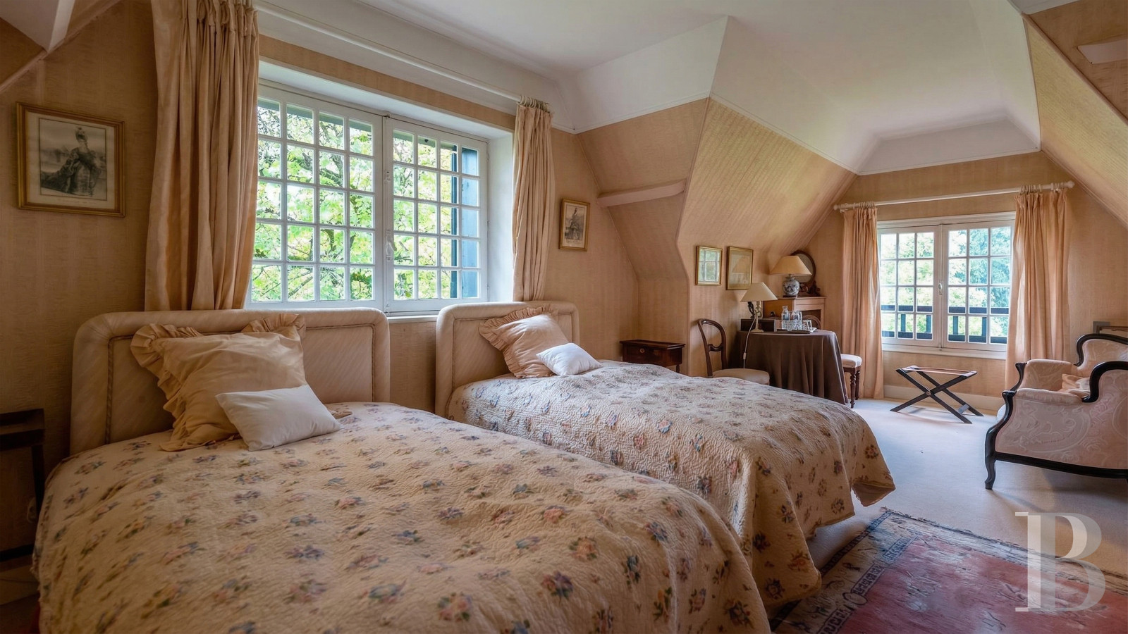 En Seine-et-Marne, à Bourron-Marlotte, une villa de style anglo-normand du début du 19e siècle - photo  n°20